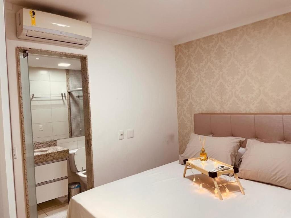 2 Qts.| 4 Hosp. | Ao Lado Do Goiania Shopping Apartment Exterior photo