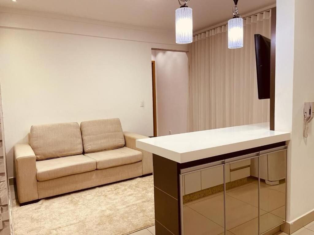 2 Qts.| 4 Hosp. | Ao Lado Do Goiania Shopping Apartment Exterior photo